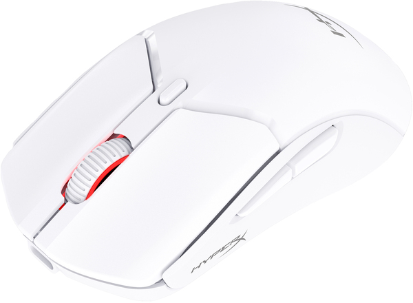 Maus Gaming HyperX Pulsefire Haste 2 Mini / Wireless / 26.000 DPI / 650 IPS / 59g / 2.4GHz + Bluetooth / USB-C – Bardhë - 3