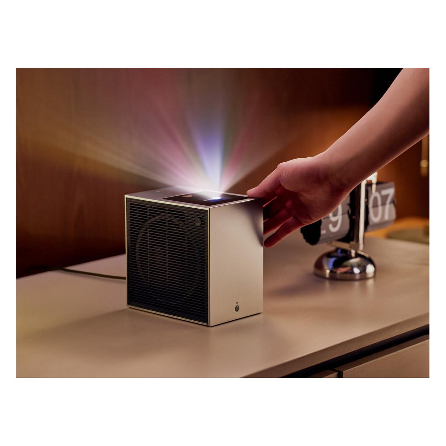 Projektor LG CineBeam S PU615U, 4K UHD, DLP, TriChroma RGB Laser, 500 ANSI Lumen, Ultra Short Throw, Dolby Atmos, webOS 24 - Argjend - 7