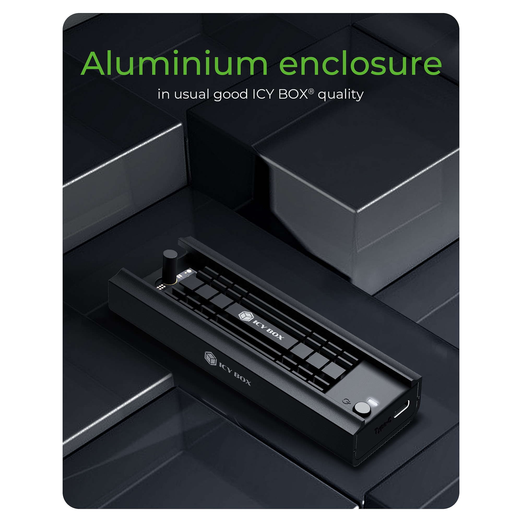 Docking Station ICY BOX IB-4013MCL-C4 / 4x M.2 NVMe / USB4 40Gbps / 1:3 Offline Clone – Zezë - 7