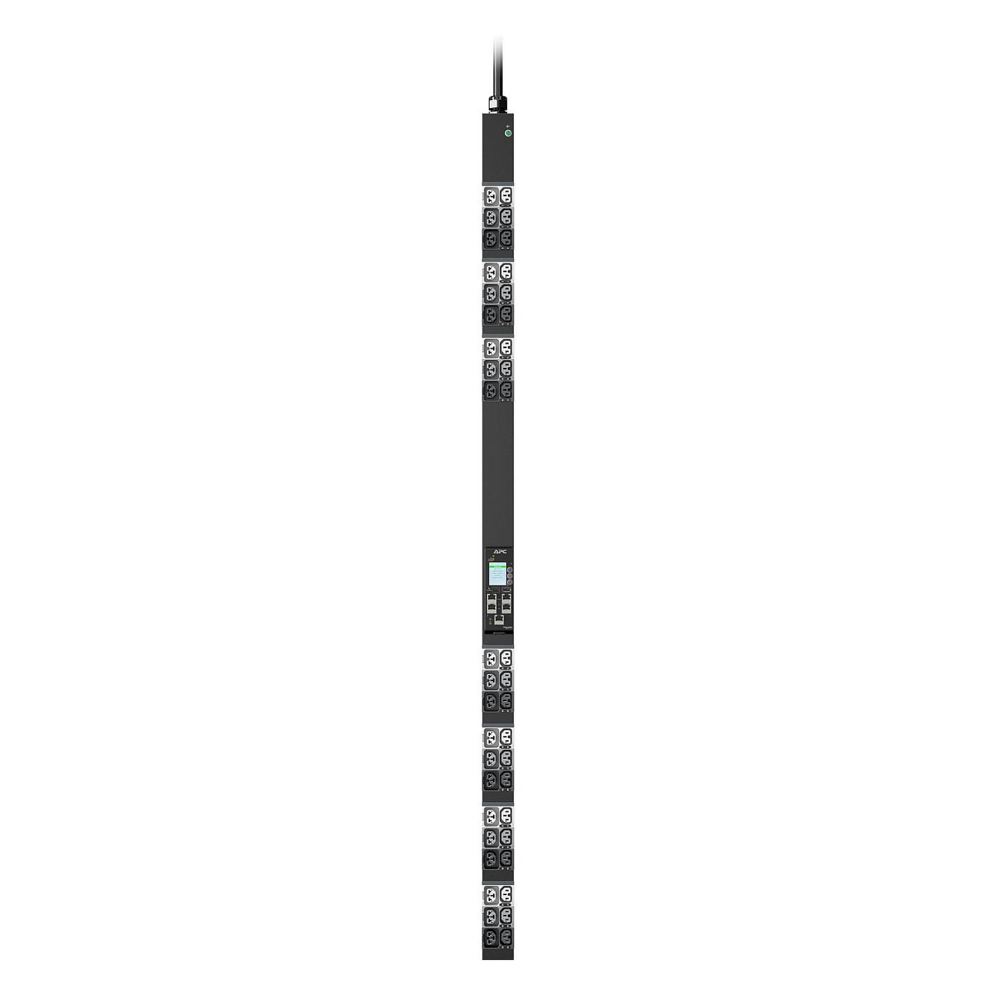 PDU APC NetShelter Advanced Gen 2 APDU11250ME, Metered, 3-Fazor, 11.5 kW, 415 V, 21 Priza Kombinuese C13/C15/C19/C21, 21 Priza C13/C15, 0U – Zezë - 3