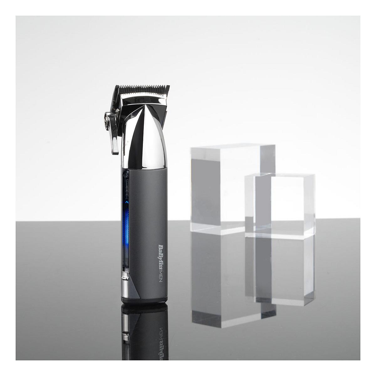 Makinë për Prerjen e Flokëve BaByliss Super-X Metal / E996E / Tehe Çeliku Japonez / 10 Krehra / 180 Minuta / Pa Kabllo – Gri - 3