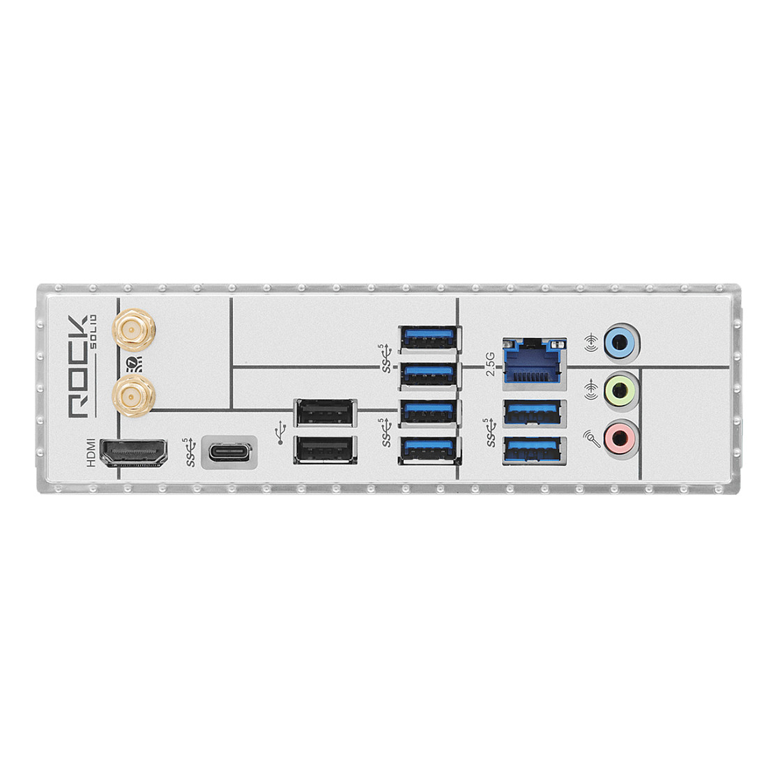 Pllakë Amë ASRock B860 Rock WiFi 7 / Intel LGA1851 / B860 / DDR5 / ATX / Wi-Fi 7 / 2.5GbE LAN - 5
