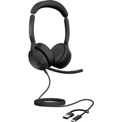 Kufje Jabra Evolve2 50 / USB-C/A / Bluetooth / MS Stereo / ANC / On-Ear – Zezë