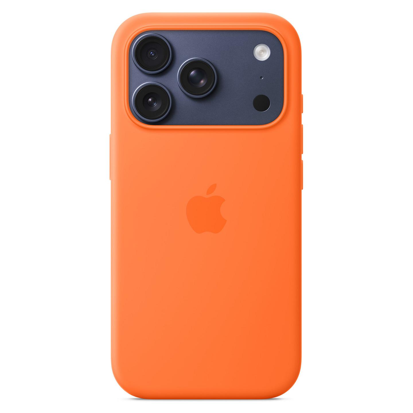 Aksesorë Apple / Case / iPhone 17 Pro / Silicone Case with MagSafe – Portokalli - 3