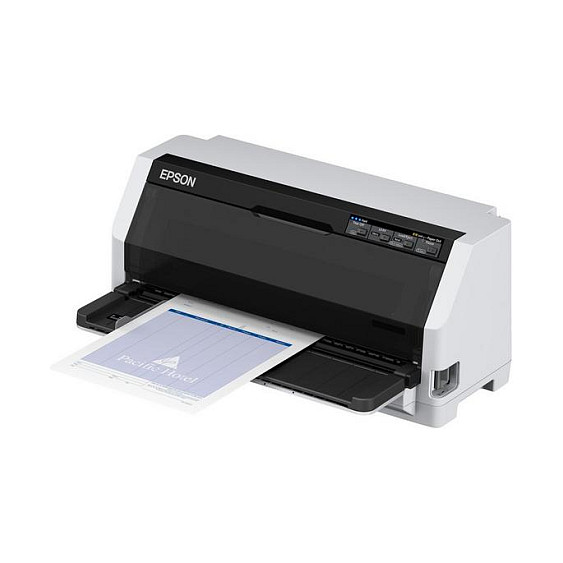 Printer Matrix Epson LQ-690II Dot / 24-Pin / 487 cps / USB & Paralel – Zezë/Bardhë - 3