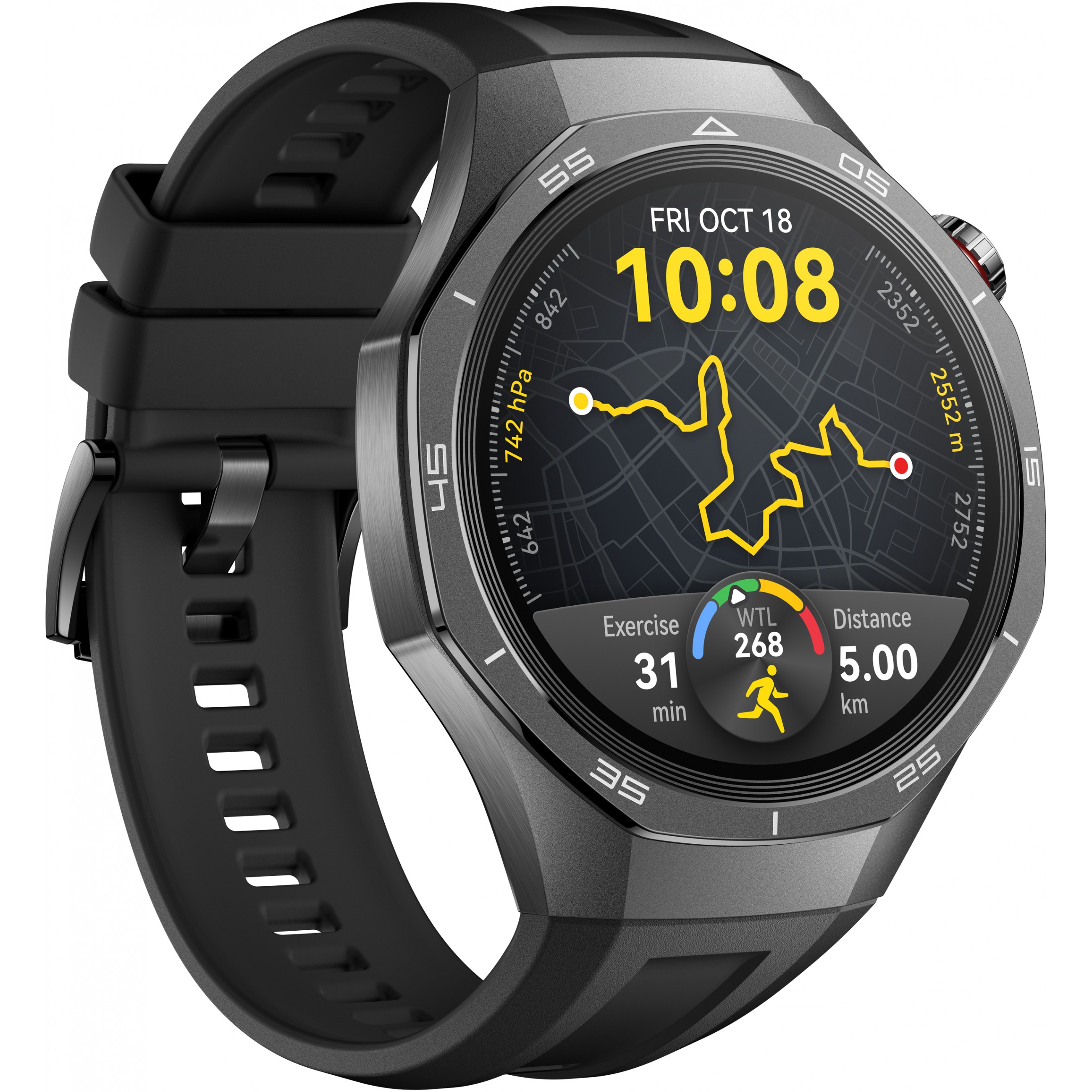 Orë e Mençur Huawei Watch GT 5 Pro Vili-B29F / 1.43" AMOLED HD / Bluetooth 5.2 / IP68 / Bluetooth Call – Zezë - 5