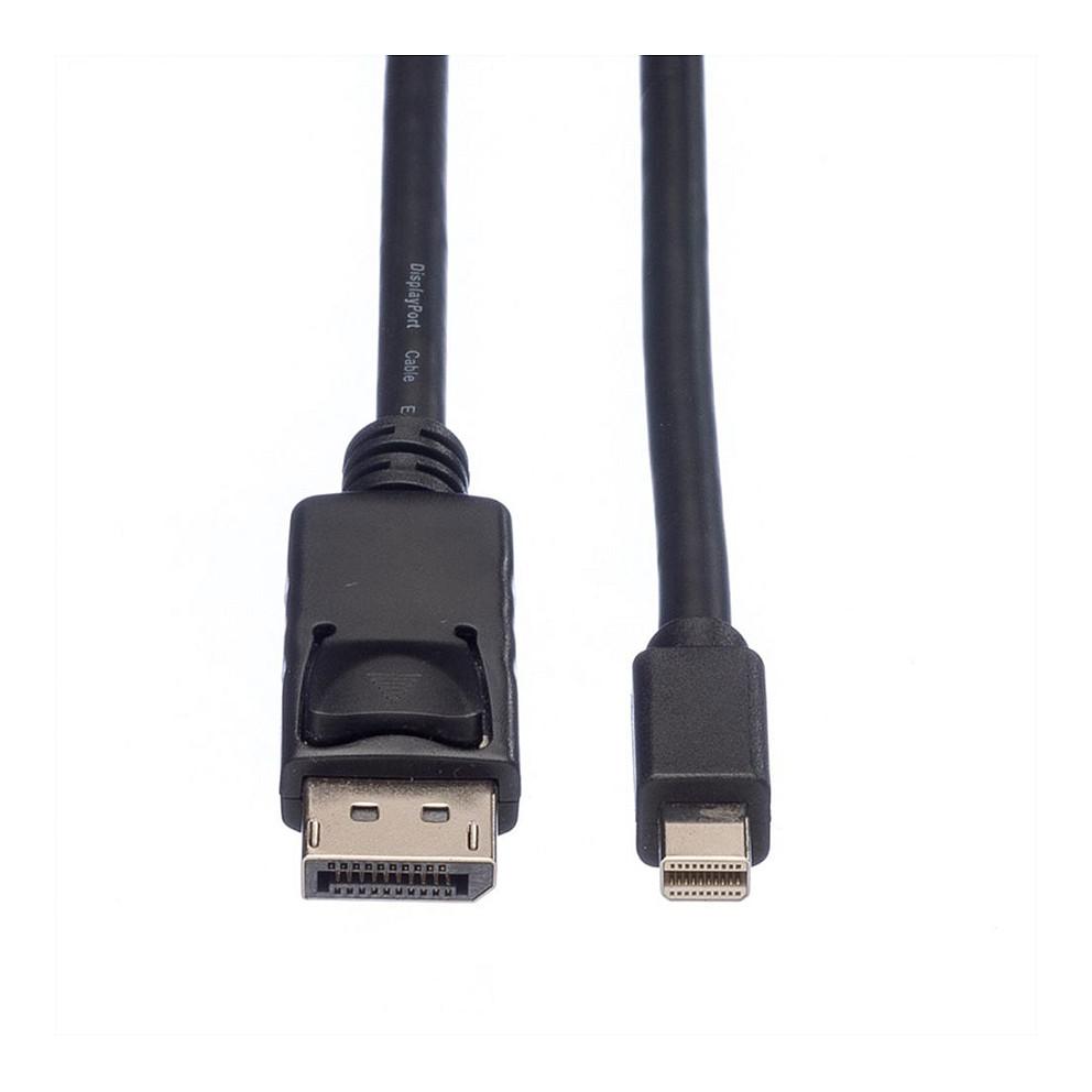 Kabllo DisplayPort ROLINE GREEN 11.44.5635 / DisplayPort në Mini DisplayPort / 2m / WQXGA 60Hz - Zezë - 3