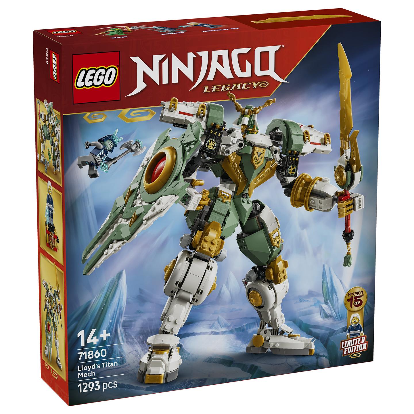 LEGO NINJAGO Lloyd's Titan Mech 15th Anniversary 71860 - 7