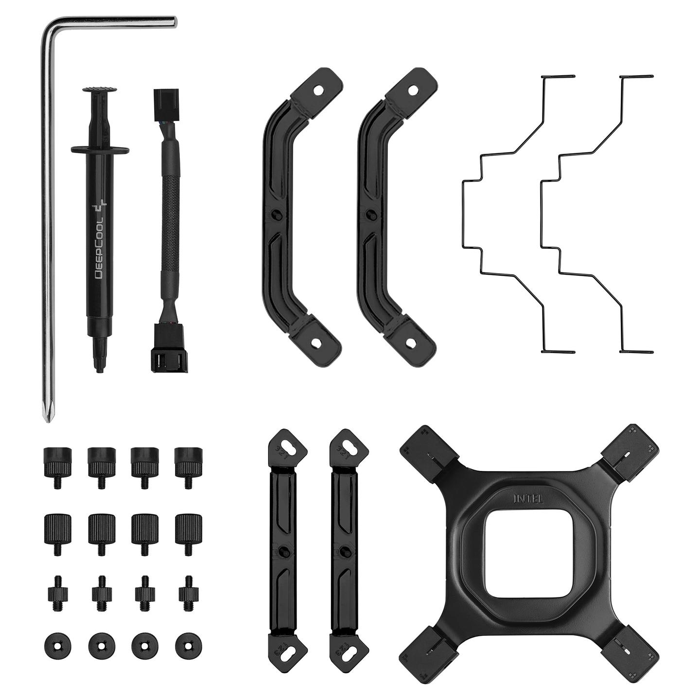 Ftohës për Procesor DeepCool AK500 Digital Pro / 120mm / Air Cooler – Zezë - 9
