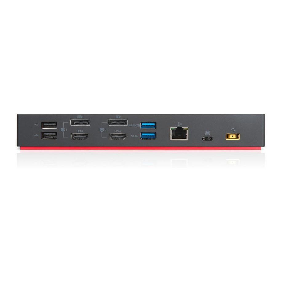 Docking Station Lenovo ThinkPad Hybrid, 2× HDMI, 2× DisplayPort, 3× USB-A, USB-C, 2× USB 2.0, Gigabit Ethernet - Zezë - 3