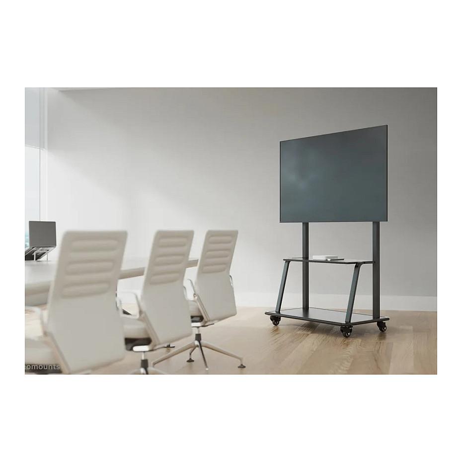 Mbajtëse për TV Neomounts NS-M4000BLACK / 32–55" / deri 40kg / VESA 100x100–400x400 / Lartësi e Rregullueshme / Me Rrota - Zezë - 11
