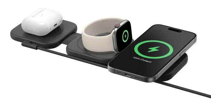 Adapter Belkin / 3-in-1 / Qi2 / 15W / MagSafe - Zezë - 2