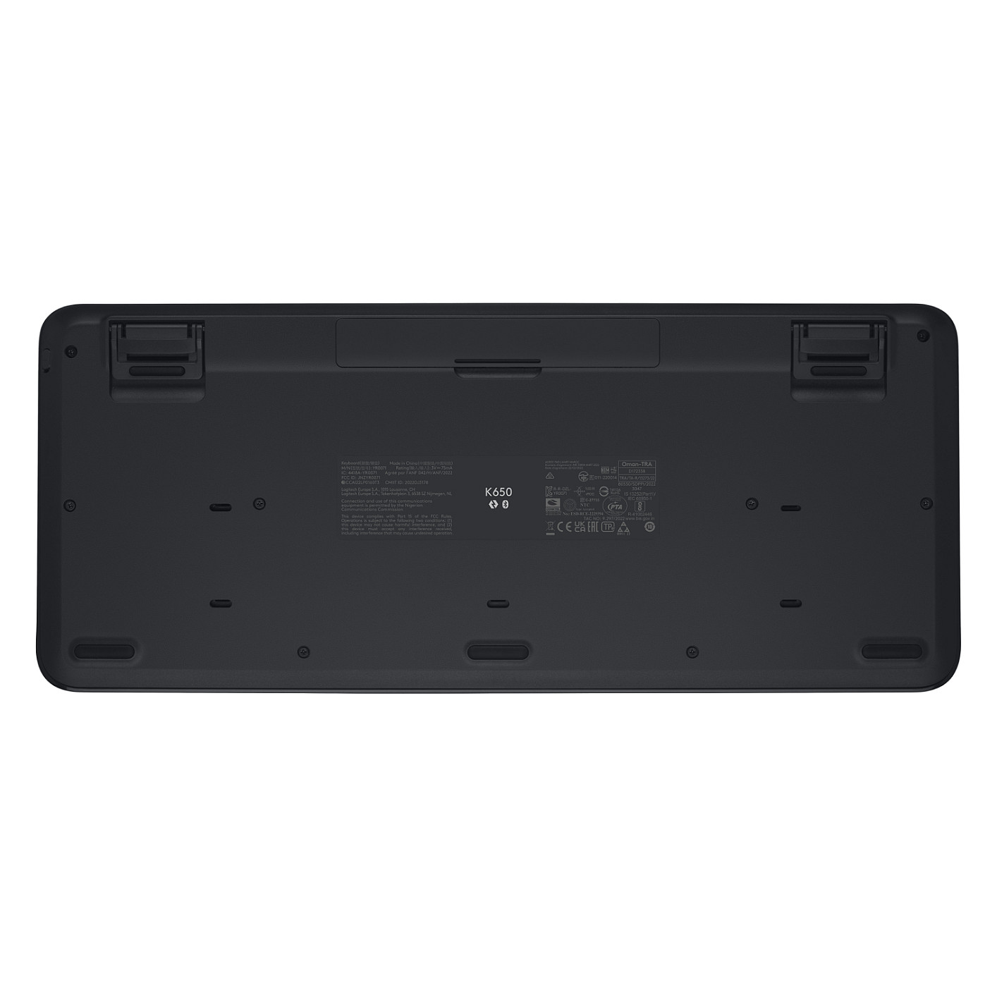 Tastierë Pa kabllo Logitech Signature K650 / 920-010947 / Full-Size / QWERTZ CZ/SK / Bluetooth 5.1 + Logi Bolt / Numpad - Hiri - 6