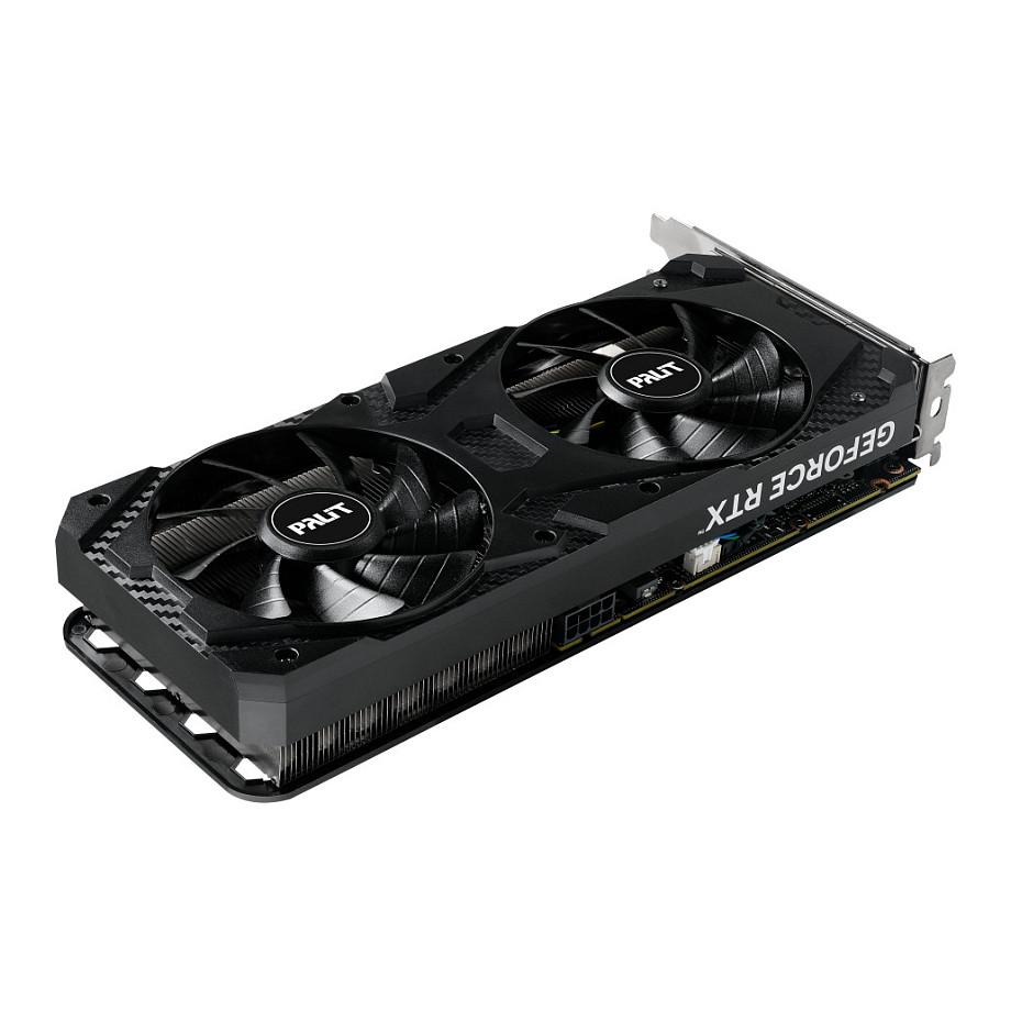 Kartë Grafike NVIDIA GeForce RTX 3060 / 12GB / Palit Infinity 2 OC / GDDR6 / 2 Fan - Zezë - 3