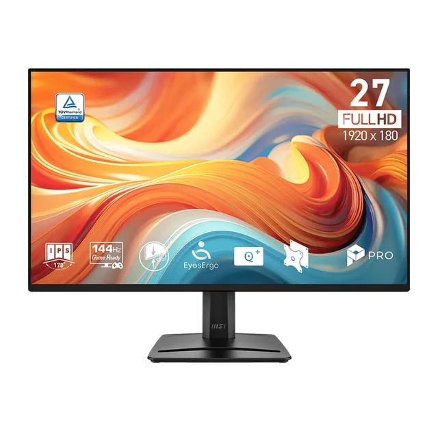 Monitor MSI PRO MP275 E14L / 27"/ Full HD IPS AG / 144Hz / 1ms / HDMI+D-Sub - Zezë