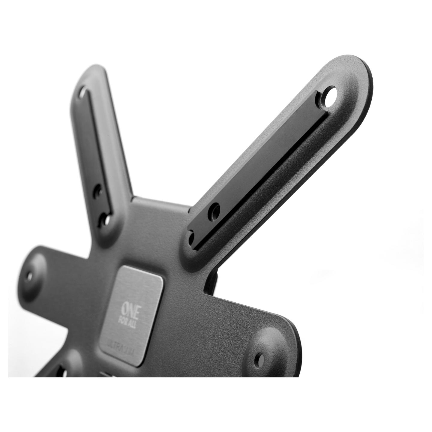 Mbajtëse për TV One For All WM 6211, 13"-43", VESA 75 × 75, 100 × 100, 200 × 100, 200 × 200mm, deri 40kg, fikse - Zezë/Bardhë - 2