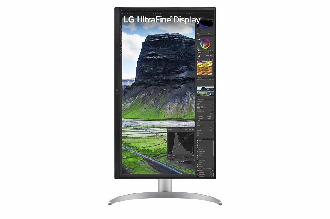 Monitor LG 27UQ850V-W / 27" / UHD IPS / 60Hz / 5ms / HDMI+DisplayPort+USB-C - Bardhë - 4