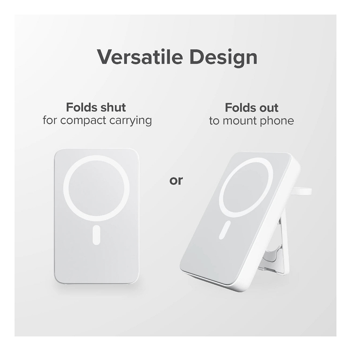 Powerbank ALOGIC Lift 4-in-1 / 10.000mAh / Wireless 15W / Apple Watch 3W / USB-C 18W / USB-A 18W / MagSafe – Bardhë - 4