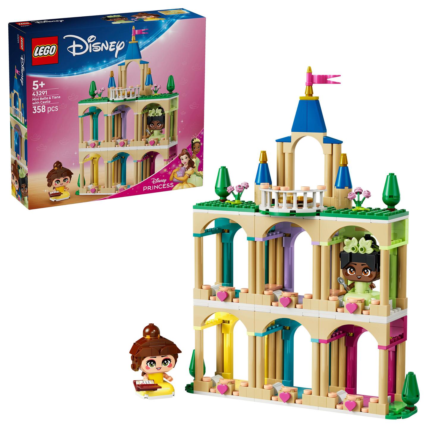 LEGO Disney Princess Mini Belle & Tiana with Castle 43291 - 13