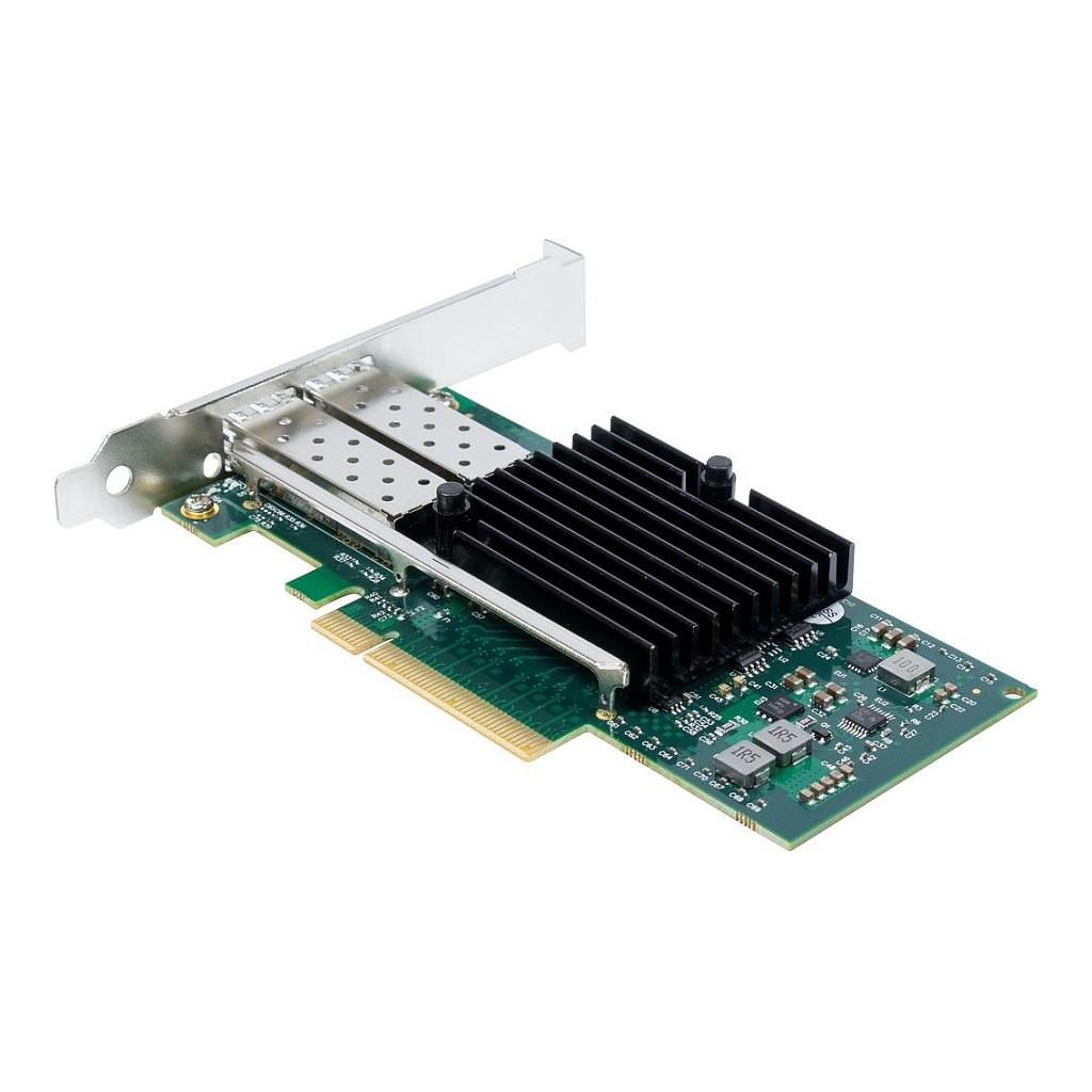 Kartë Rrjeti Inter-Tech Argus ST-723, 2× 10GbE SFP+, PCIe 2.0 x8, Low-Profile - 2