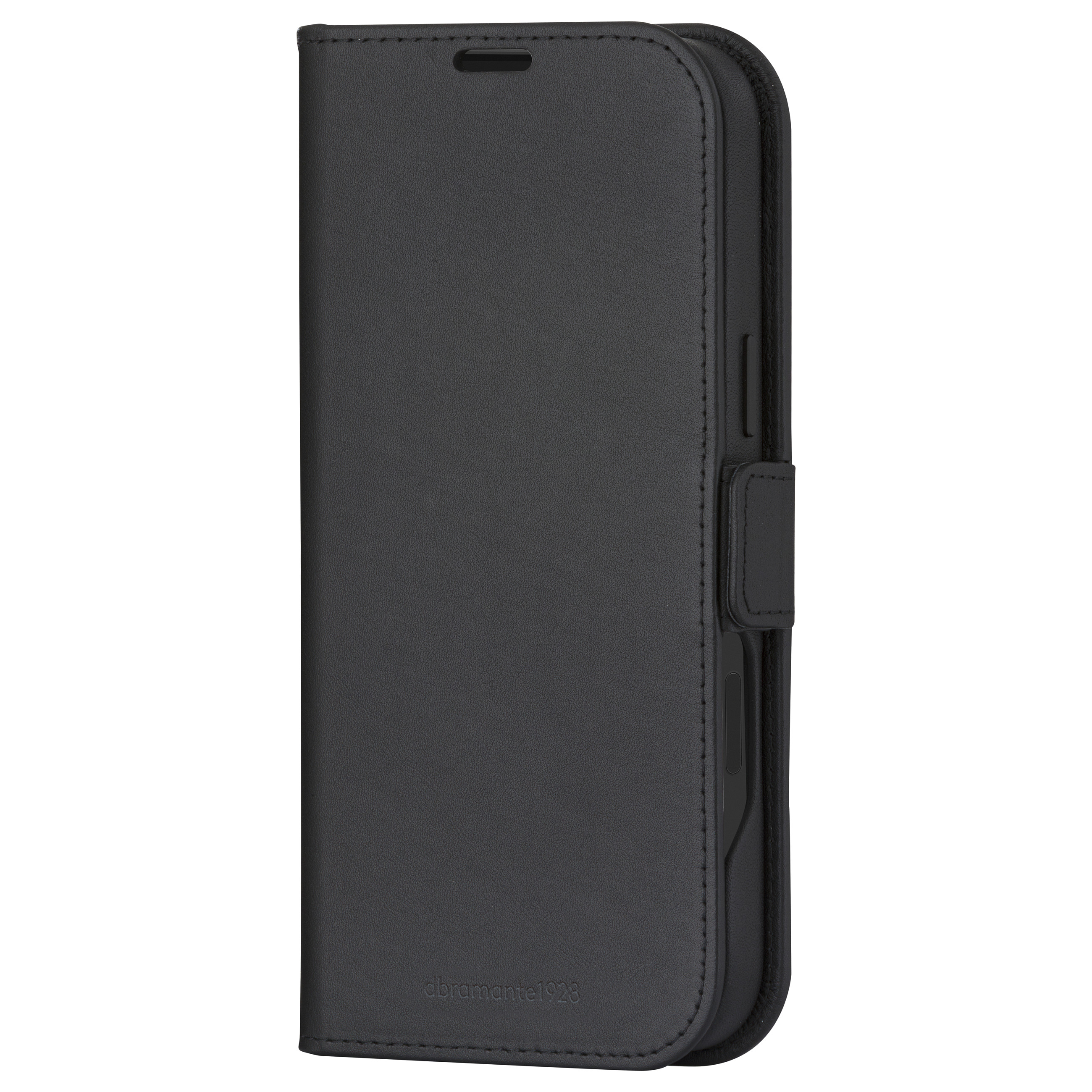 Aksesorë për telefon dbramante1928 Lynge MagSafe / Case / 2-në-1 / MagSafe / iPhone 16 / Full-Grain Leather / 3 Card Slots / RFID Protection - Zezë - 3