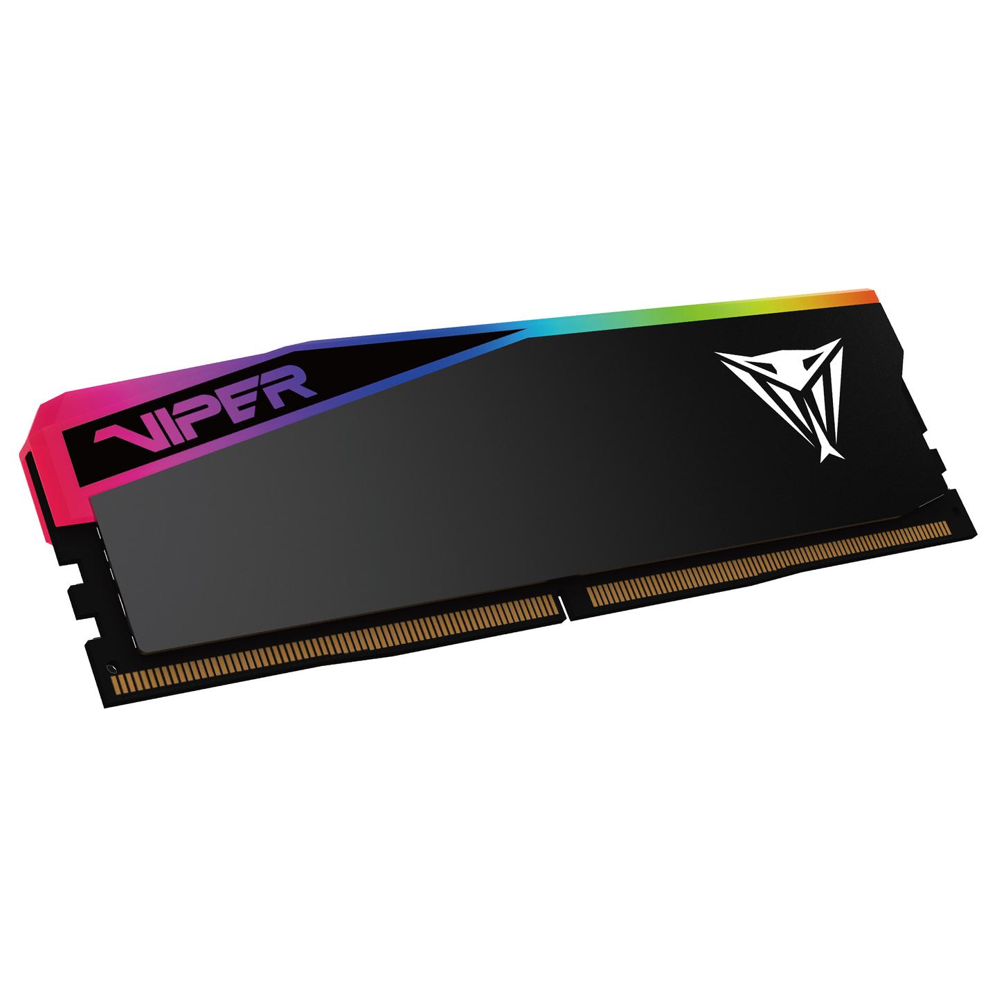 RAM Memorie DDR5 Patriot Viper Elite 5 Ultra RGB VEUR532G6028K / 32GB (2x16GB) / UDIMM / 6000MHz / CL28 / 288-pin - Zezë - 9