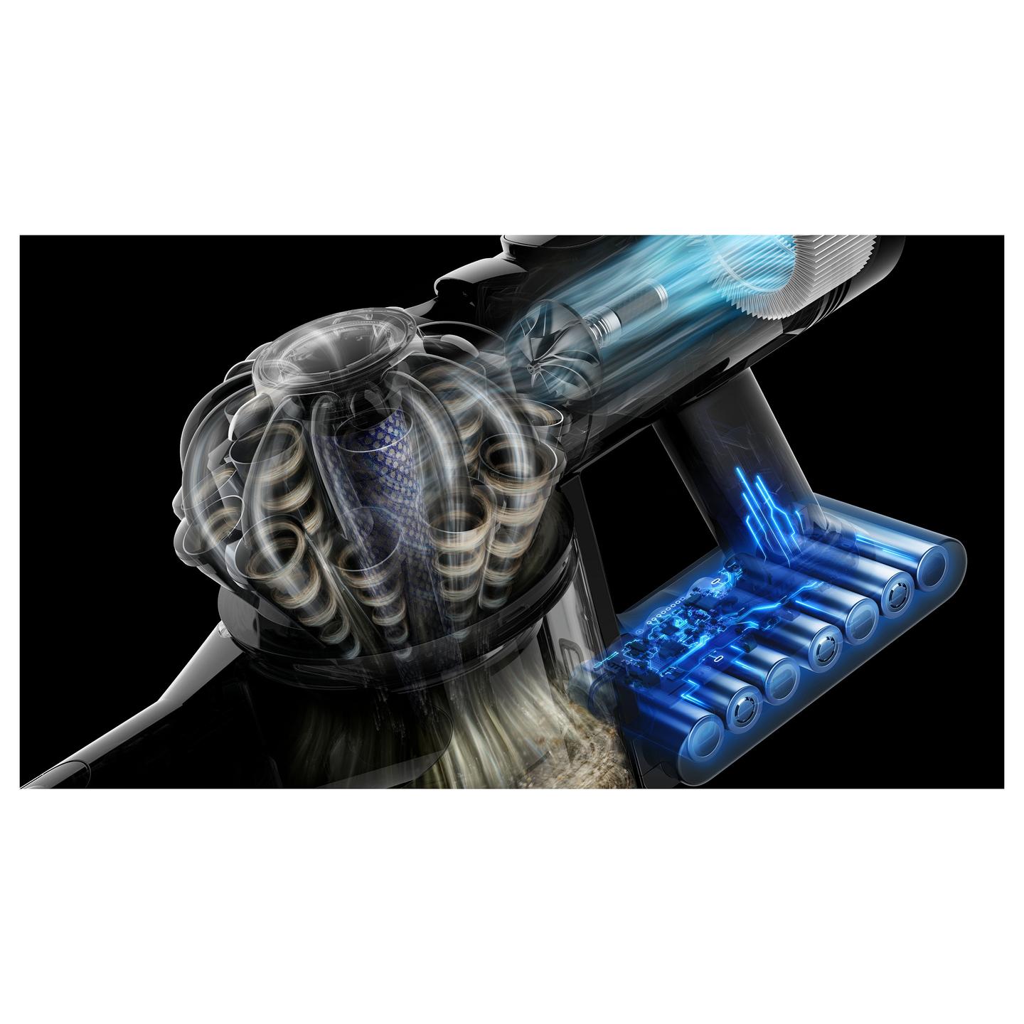 Fshesë me Vakum Dyson V8 Cyclone / 150AW / 7-Cell Li-Ion / Motorbar / 99.99% Filtration / 0.54L / 60min / 3 Modalitete – Zezë - 4