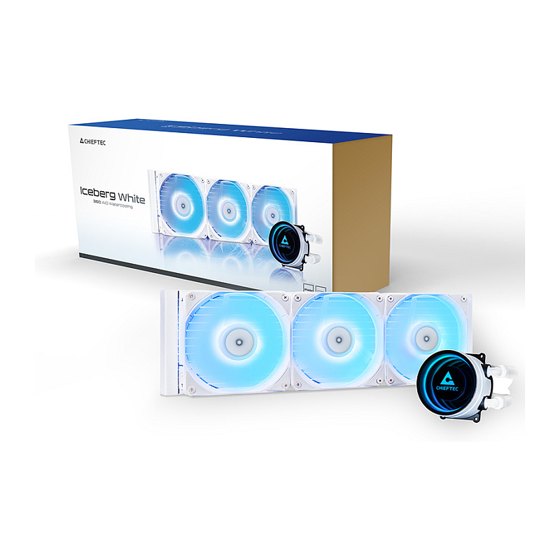 Ftohës për Procesor Chieftec CLC-360-RGB-W / 360mm - Bardhë - 8