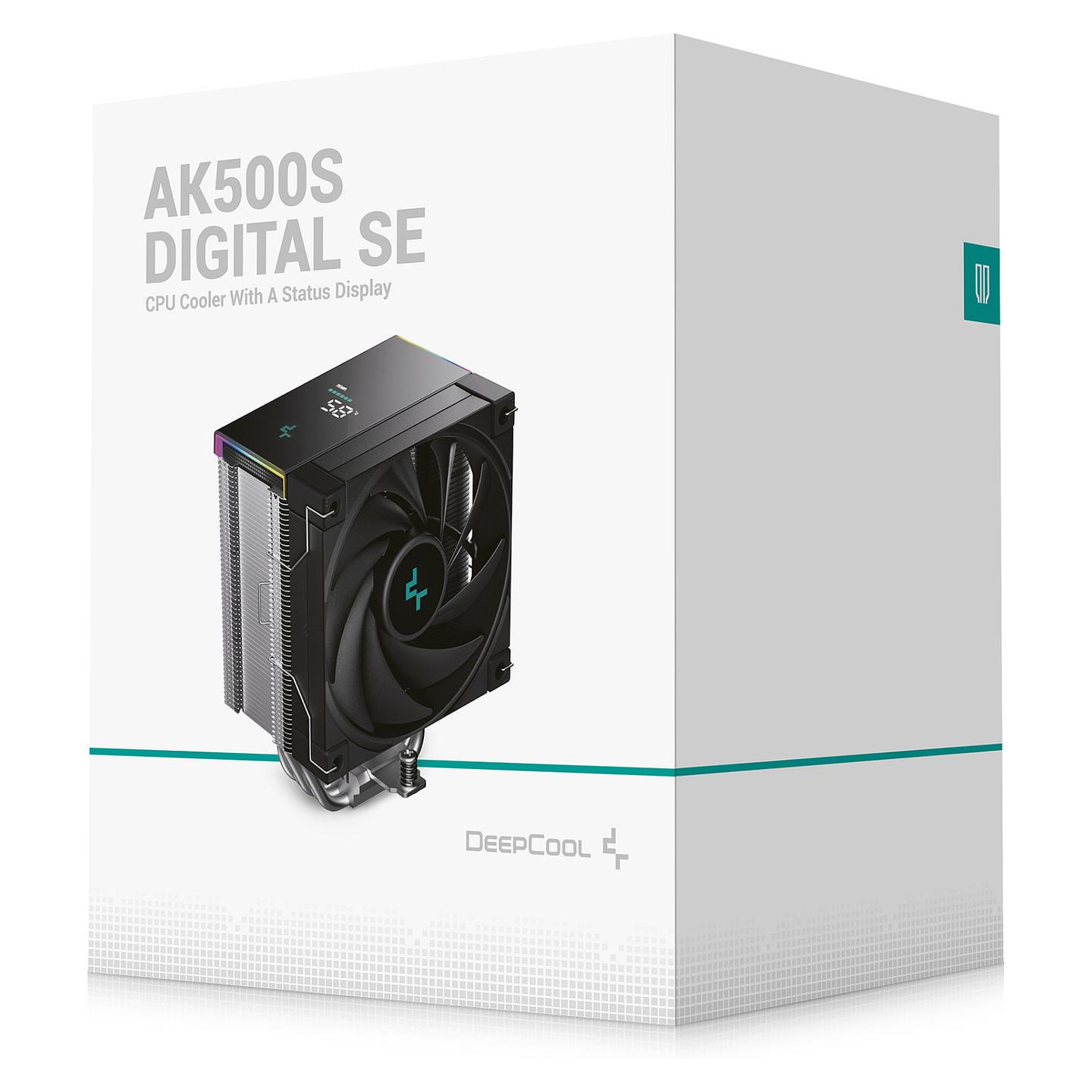 Ftohës për Procesor DeepCool AK500S Digital SE / 120mm / Air Cooler – Zezë - 9