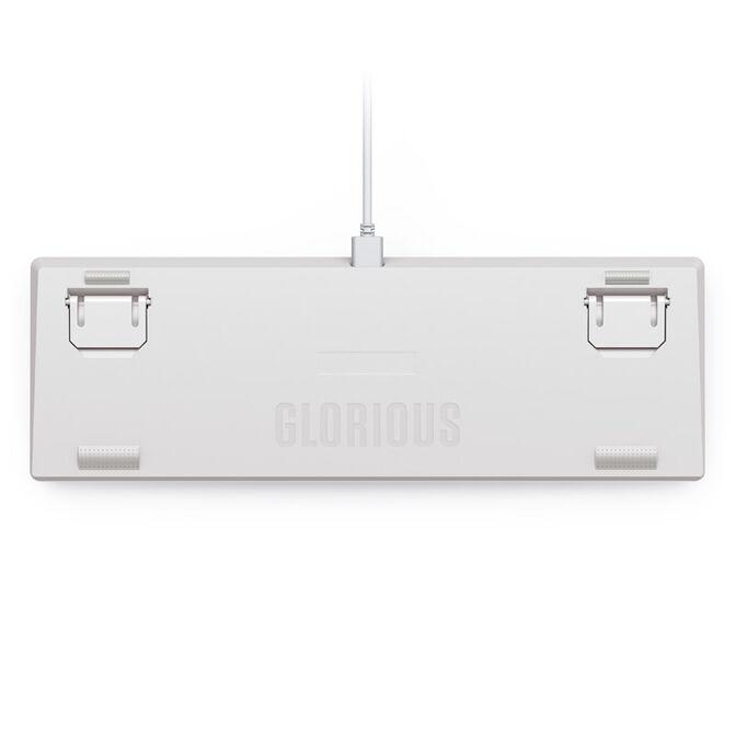 Tastierë Gaming Glorious GMMK 2 Compact / Wired / 65% / Mekanike / Barebone / Hot-Swap / RGB / USB-C - Bardhë - 3
