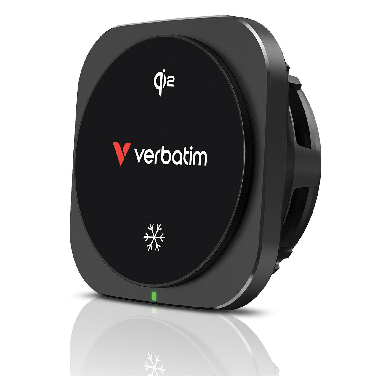 Adapter Telefoni për Veturë Verbatim Charge 'n' Drive / Qi2 / 15 W / Magnetik / Montim në Ventilim, Bord ose Xham / 360° – Zezë - 6