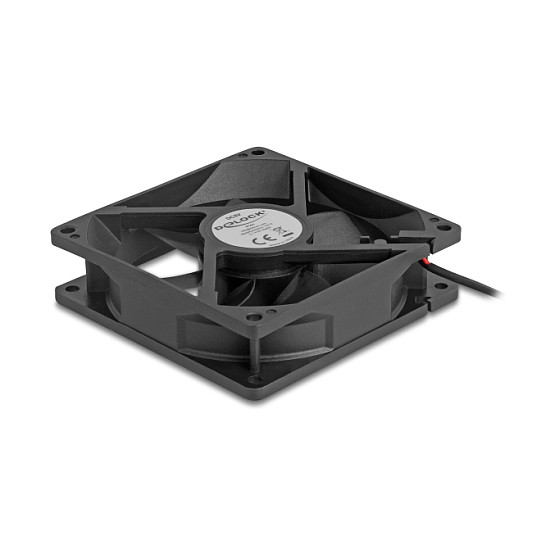 Ftohës për Kasë DeLOCK 67291 / 92mm / 2400 RPM – Zezë - 2