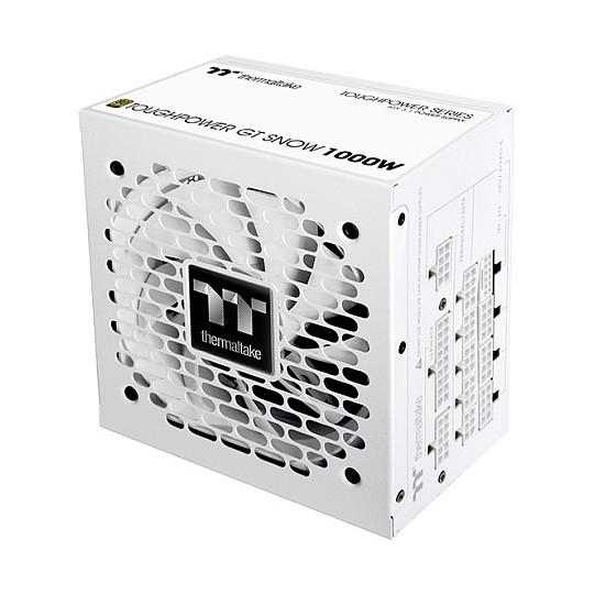 Furnizues Energjie Thermaltake Toughpower GT Snow, 1000W, 80 PLUS Gold, ATX 3.1, Full Modular, PCIe 5.1, 12V-2x6 - Bardhë - 3
