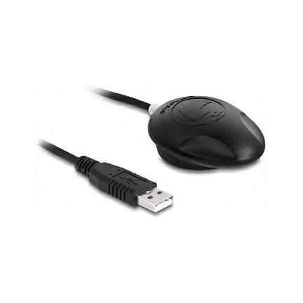 Marrës GPS Navilock NL-802U EVA-M8Q, USB 2.0, Multi GNSS, u-blox 8, kabllo 1,5 m - Zezë