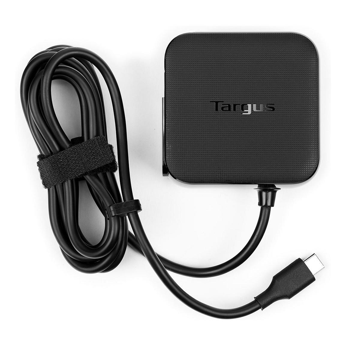 Adapter për Laptop Targus APA95EU, USB-C, 45W, Kabllo 1.8 m, 3 Përshtatës Prizash Ndërkombëtare – Zezë - 4