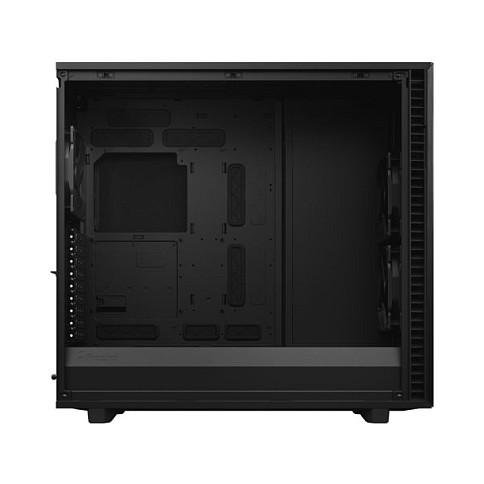Kasë Fractal Design Define 7 XL / E-ATX Full-Tower / 2x140mm Dynamic X2 GP-14 (Para) + 1x140mm Dynamic X2 GP-14 (Prapa) / 4xUSB Type-A + USB Type-C / Panel Çeliku – Zezë - 12