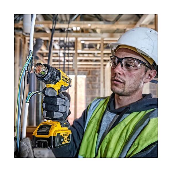 Pistoletë Termike me Bateri DeWALT DCE530N-XJ, 18V, 290–530°C, 109–190L/min - Zezë/Verdhë - 4