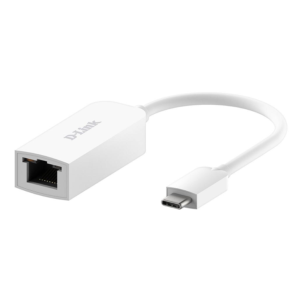Adapter për Rrjet D-Link DUB-E250, USB-C, 2.5 Gigabit Ethernet 10/100/1000/2500 Mbps - Bardhë - 4