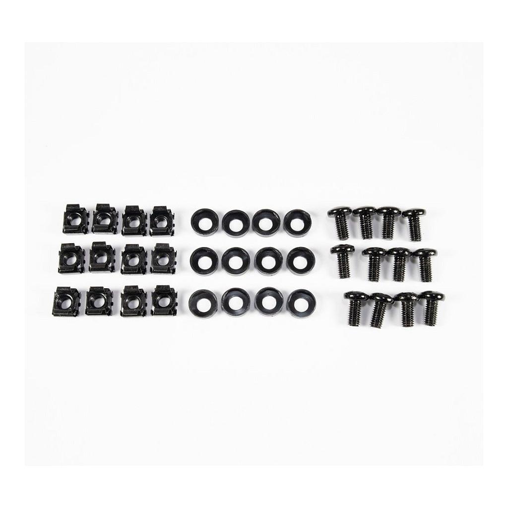 Mbajtëse për Rack Inter-Tech IPC 19" / Montim në Mur / 4U / Thellësi 180mm / Horizontal - Zezë - 3