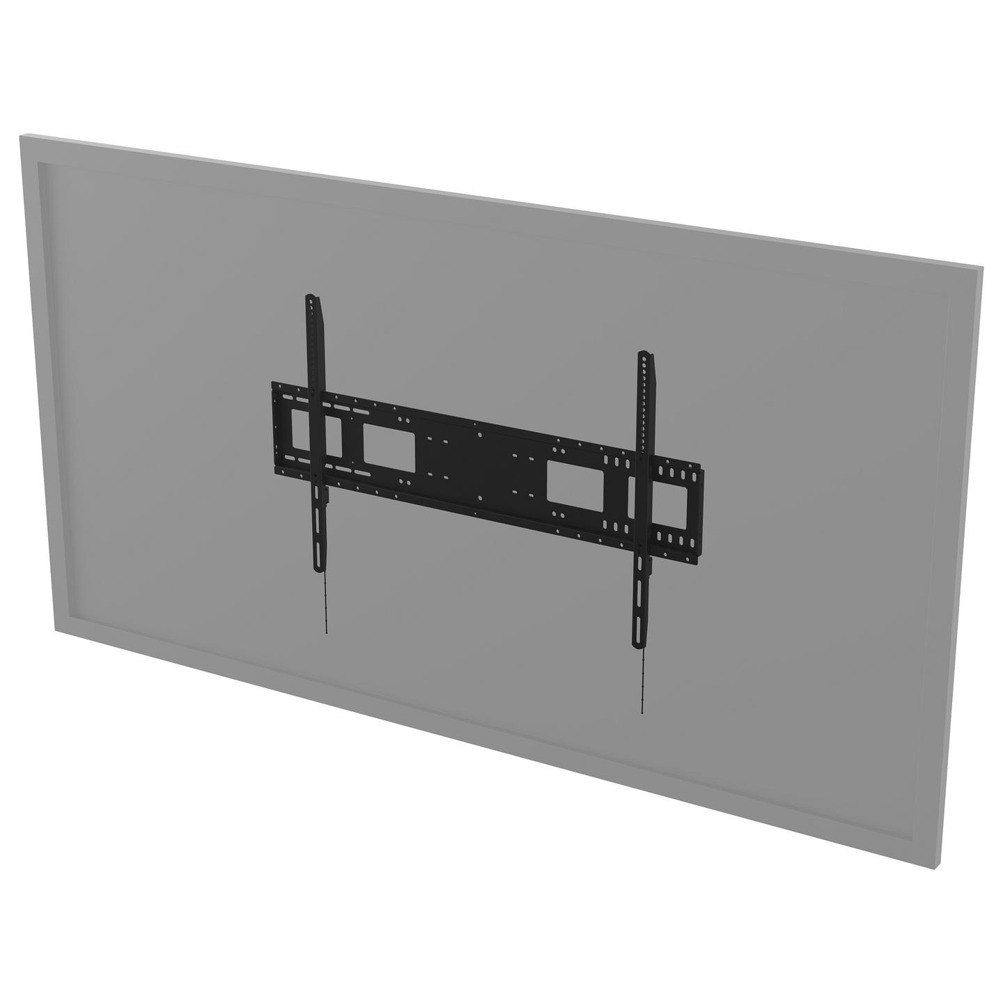 Mbajtëse për TV Vision VFM-W10X6 / 55–115" / deri 130kg / VESA 300x300–1000x600 / Fikse në Mur - Zezë - 3