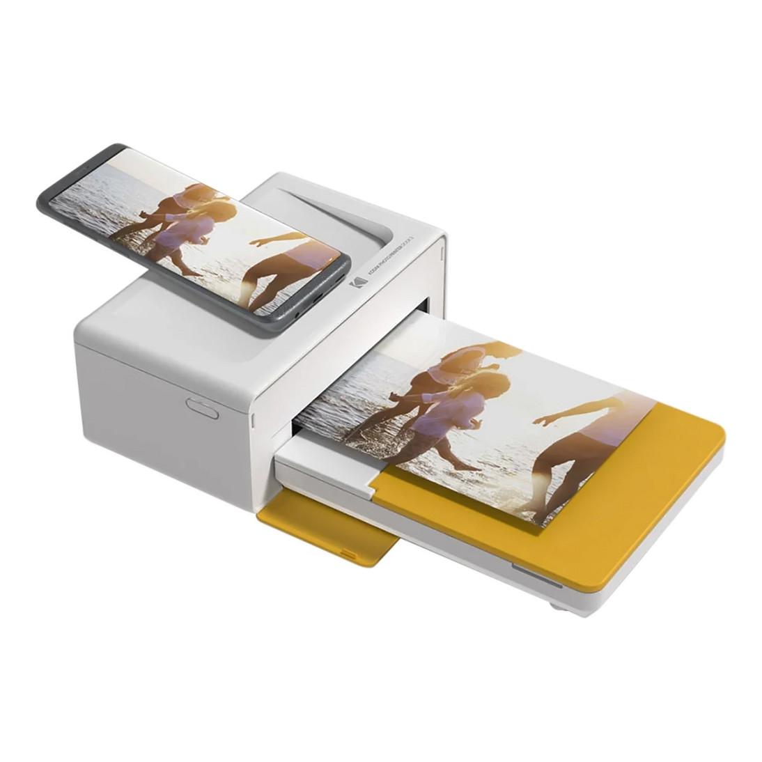 Printer për Foto Kodak D460Y / Dye-Sublimation / 10 × 15 cm / Wi-Fi - Bardhë