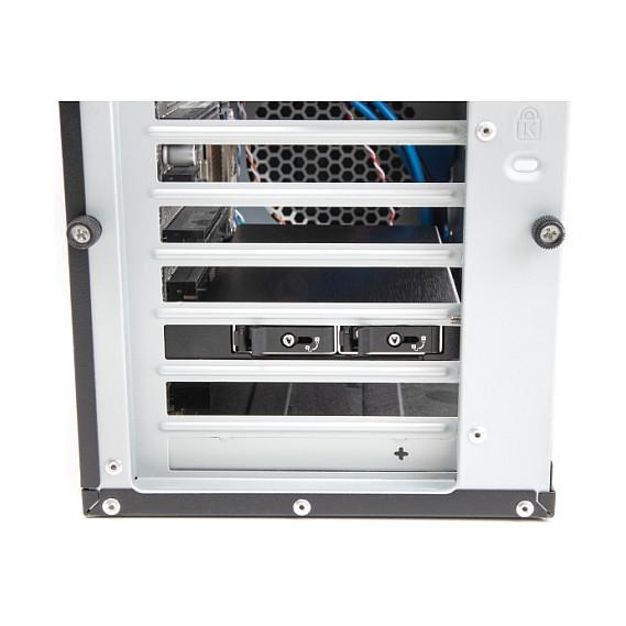 Kartë Zgjerimi PCI Express Delock 47042 / PCIe 4.0 x16 / 2x M.2 NVMe Key M / Bifurcation - 8