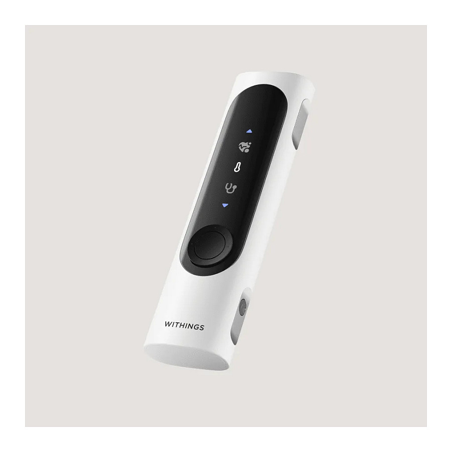 Termometër dixhital Withings BeamO / Pa Kontakt / 4-në-1 / ECG / SpO2 / Stetoskop / Bluetooth – Bardhë/Zezë - 3