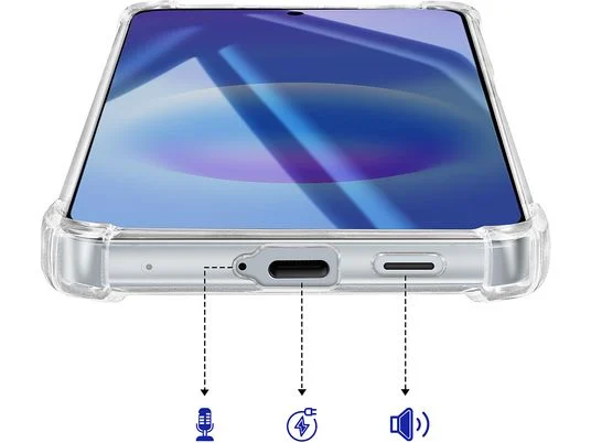 Aksesorë për telefon Samsung Mobeen GP-FPA576AEETW / Galaxy A57 / Clear Cover - Transparent - 4