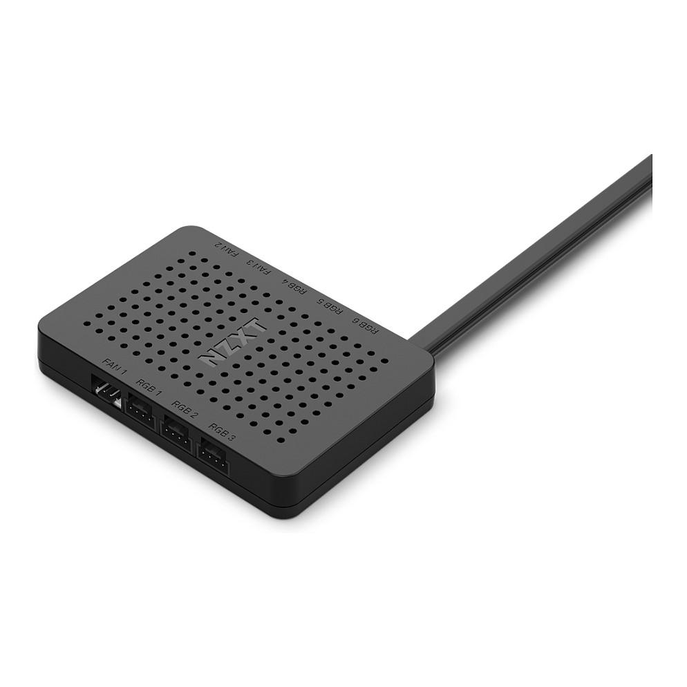 Kontrollues për Ventilatorë dhe RGB NZXT AC-CRFR0-B1, 3 kanale ventilatorësh, 6 kanale RGB - Zezë