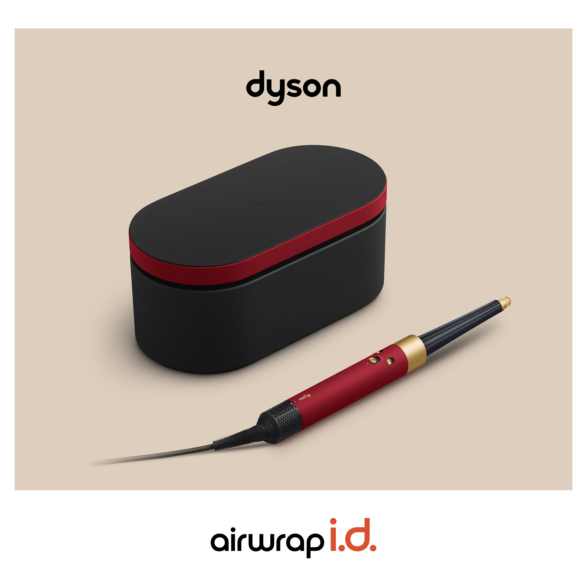 Stilues për flokë Dyson Airwrap / Multistyler / 1300 W / 6 Aksesorë / Ceramic – Kuqe/Ari/Zezë - 3