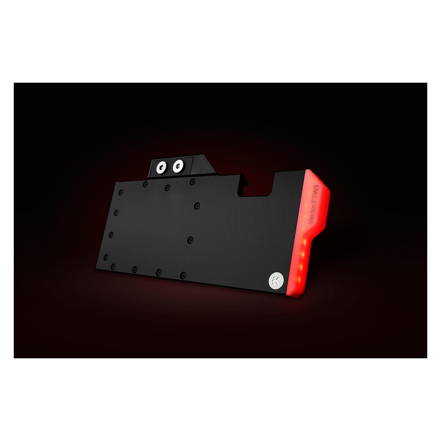 Ftohës me Ujë për Kartelë Grafike EK Water Blocks EK-Quantum Vector FTW3 RTX 3070 D-RGB, Nickel + Acetal, EVGA FTW3 - Zezë - 3