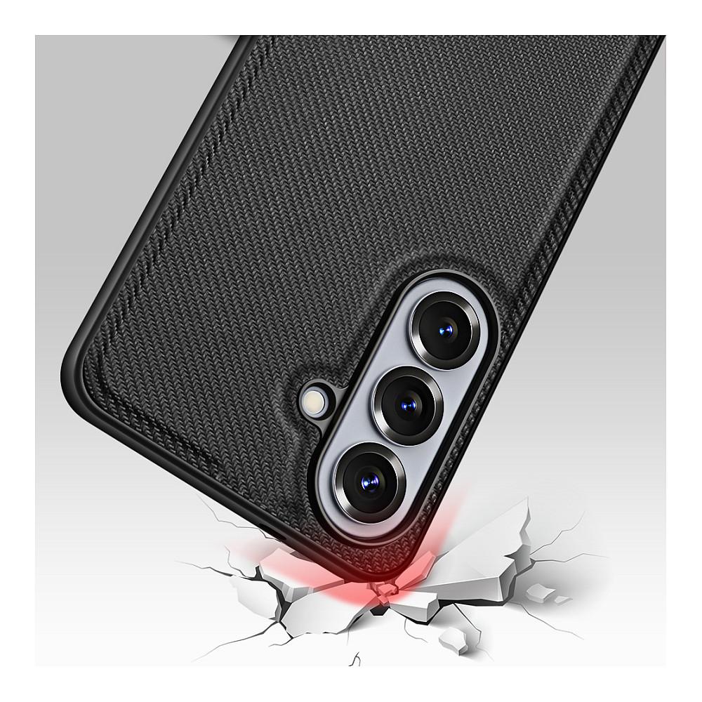 Case për Telefon nevox StyleShell NYLO / Polikarbonat + TPU + Najlon / Samsung Galaxy S26 - Zezë - 4