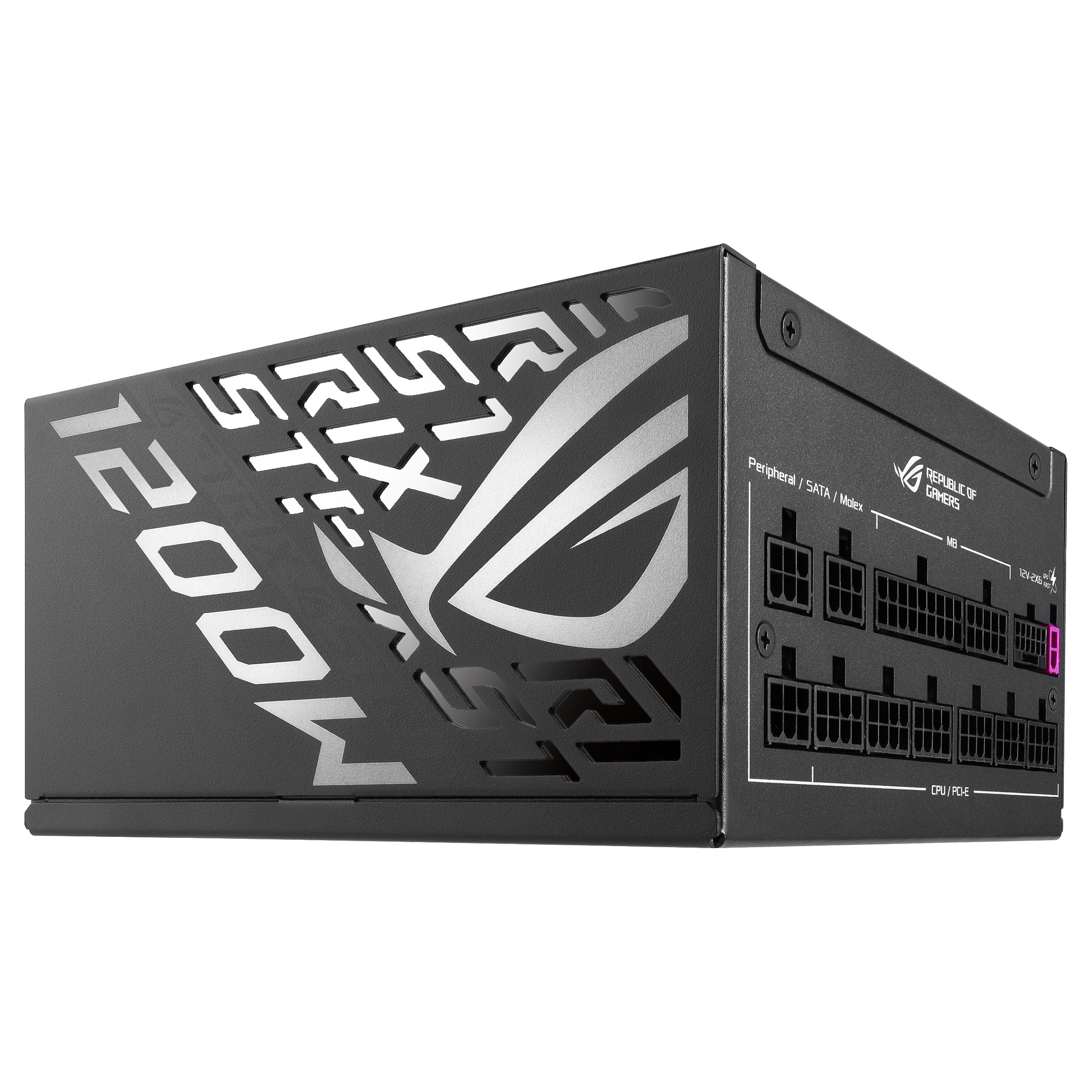 Furnizues Energjie ATX ASUS ROG Strix / 1200W / 80 PLUS Platinum / ATX 3.1 / PCIe 5.1 - Zezë - 10