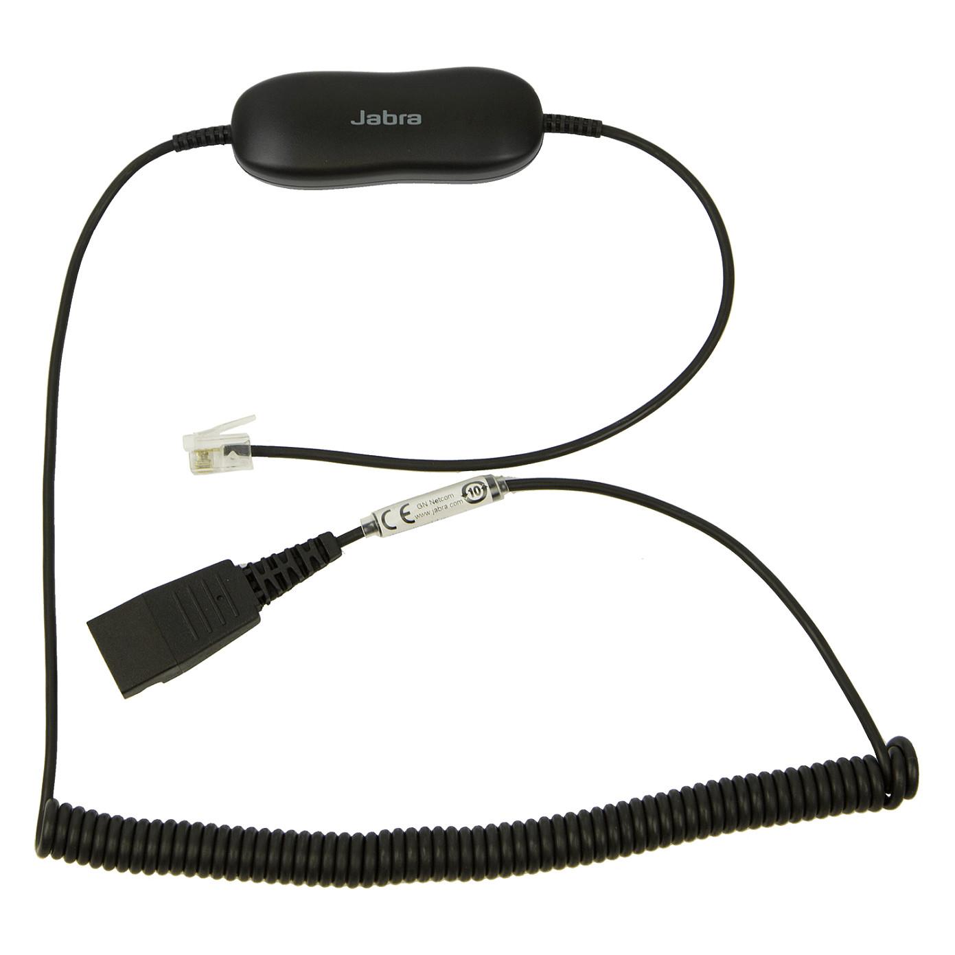 Aksesor për kufje Jabra GN1216 QD / RJ9 Smart Cord – Zezë
